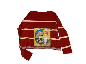 Faces Knit Sweater