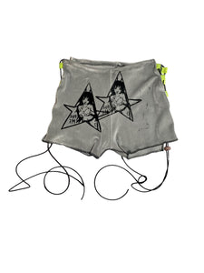 Kirbooty Lace up shorts (small)