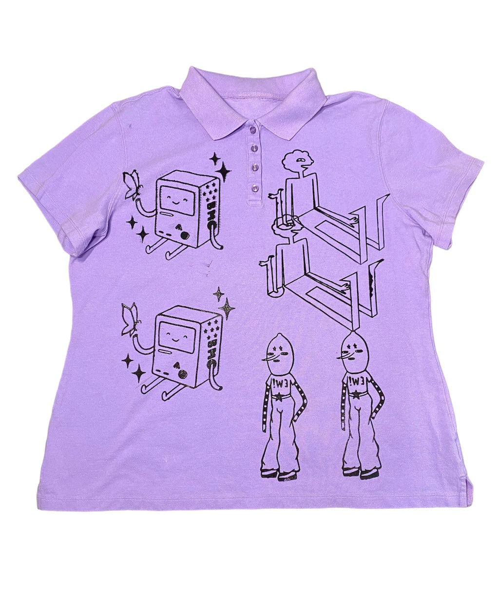 1/1 Adventure Time Collar Neck Shirt