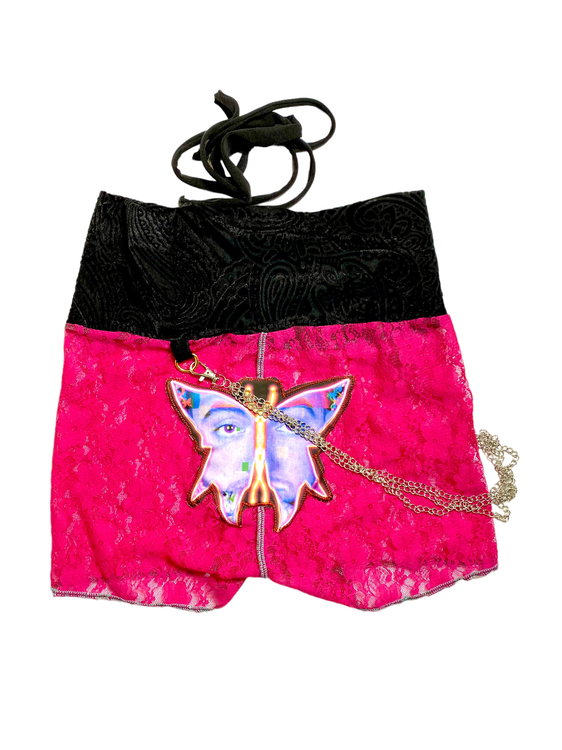 Mac Butterfly Lace Shorts Small