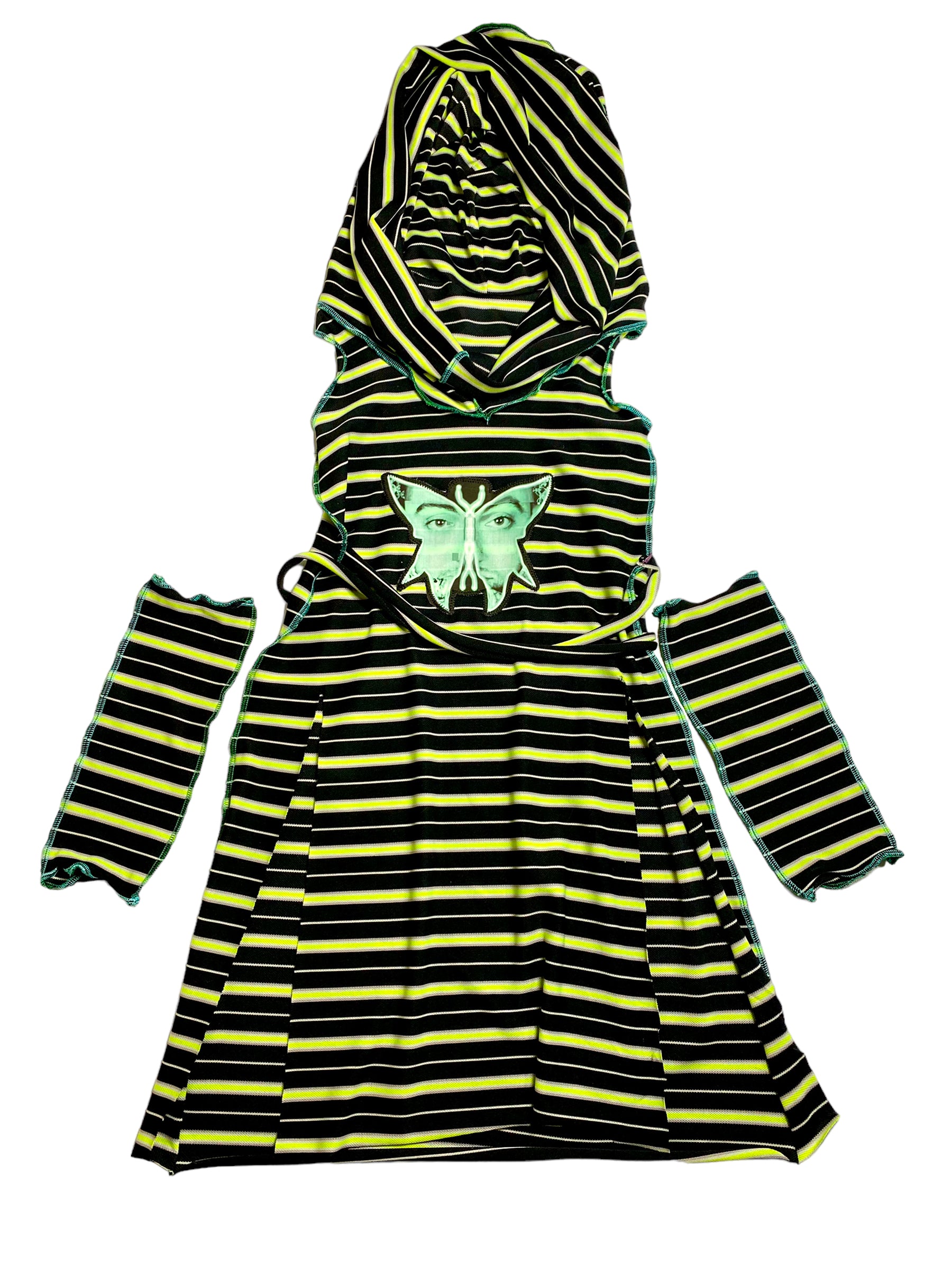 Mac Butterfly Hooded Warrior Dress