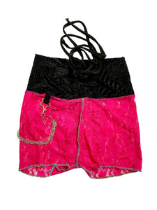 Mac Butterfly Lace Shorts Small